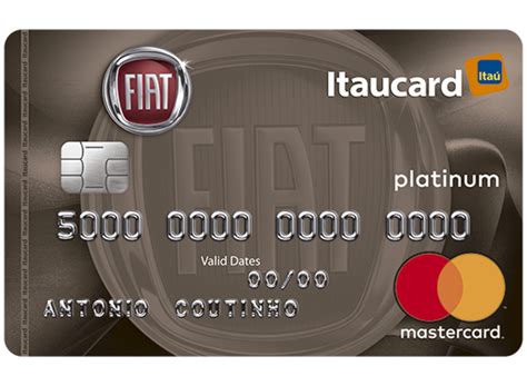 cartões itaucard fiat